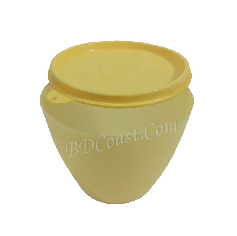 Tupperware Plastic Bowl - 1.5L, 2 Piece, Yellow, Green